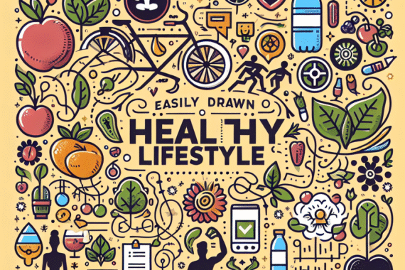 Ide Kreatif untuk Poster Gaya Hidup Sehat yang Mudah Digambar