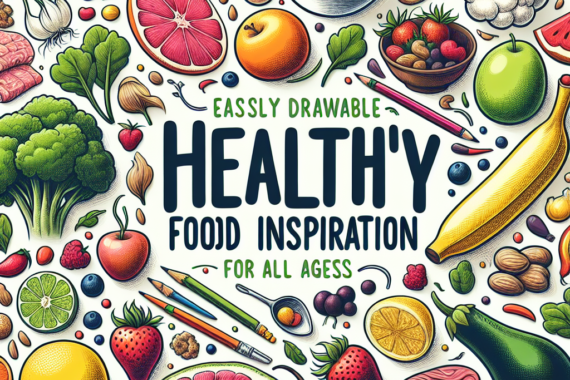 Inspirasi Poster Makanan Sehat yang Mudah Digambar untuk Semua Usia