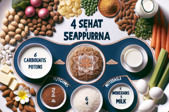 Exploring the Essentials of Gambar Makanan: Discover 4 Sehat 5 Sempurna