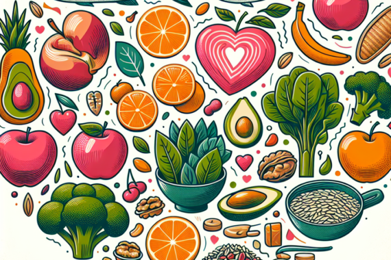 10 Makanan Sehat yang Mendukung Kesehatan Jantung Anda