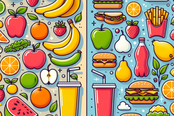 Memahami Perbedaan Antara Makanan Sehat dan Tidak Sehat untuk Gaya Hidup