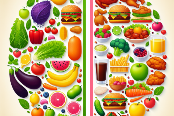 Guide to Understanding Healthy and Unhealthy Food Images: What to Look For
